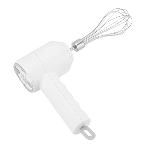 Handmixer, Kabelloser Elektrischer Mixer, Sicher Zum Backen (Weiss) von Haofy