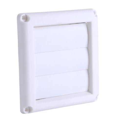 Haofy 1 Stück Kunststoff Luftauslass-Grill Abdeckung 3 Klappen Wandk Lüftungsgitter Net Neue Luftauslass-Abdeckungen Kunststoffwand (15 * 15cm) von Haofy