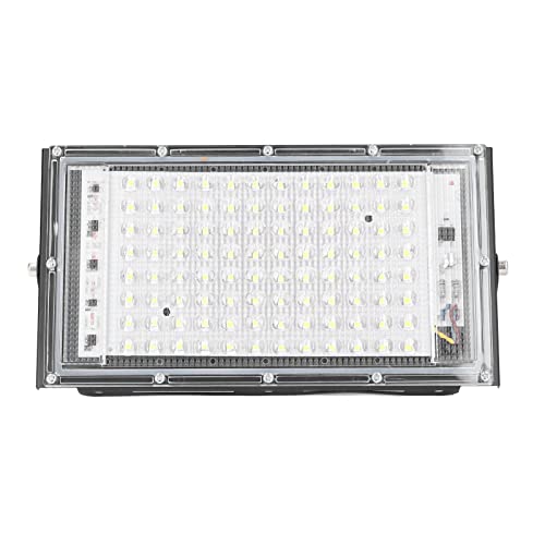 Haofy 100W IP66 LED Fluter Super Hell 10000 Leuchtend 120° Abstrahlwinkel Strahler Kaltweiß, für Hof Garten Garage von Haofy