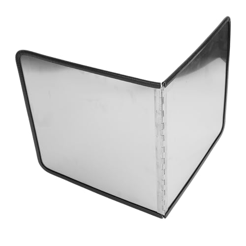 Haofy 304 Edelstahl Herd Spritzschutz Leicht zu Reinigen für Heimküchenöl Splatter Protektor Raumsparlösung (30x30x30cm / 11.8x11.8x11.8in) von Haofy