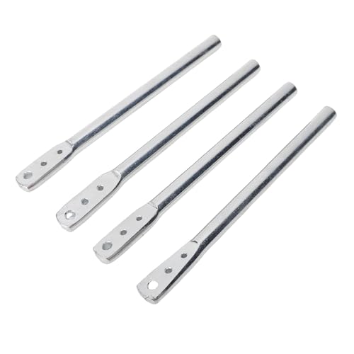 Haofy 4pcs Drahtverdrehungwerkzeug 3 Loch Hochzug Draht Bender Werkzeugsatz Zaun Loch Hochleistungsstahl Wickler für Farm Ranch Gartenzaun Installation und Reparatur von Haofy
