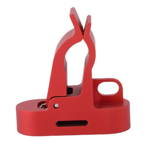 Haofy 50 Pfund Magnethalter, Kompakte Größe Breite Kompatibilität für Golfwagen Aluminiumlegierung Clamp für Spieler mit Unverwechselbarem Design (Rot) von Haofy