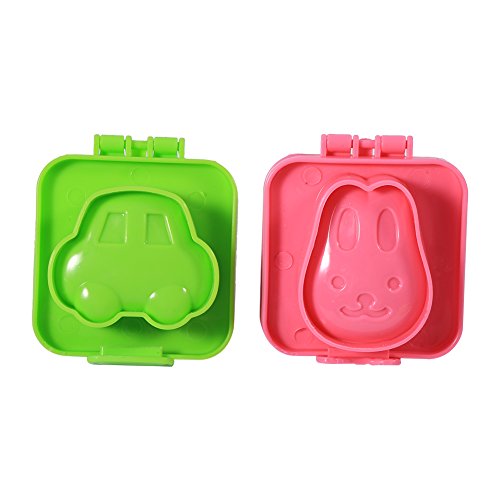 Haofy 6 Stück Eierformen, 6 Stück/Set Cartoon Ei Niedliche Form Pfanne Kochen Diy Werkzeuge Küchenzubehör Kochen Für Kinder Eiformen Diy von Haofy