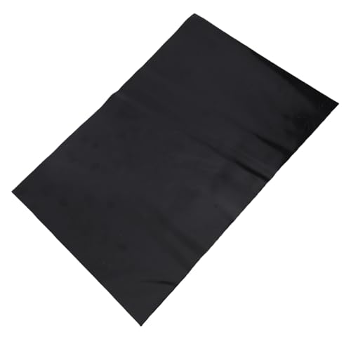 Haofy 6 Stück Schwarzer Zaun Pfosten Schutz 43x30cm, PVC Schutz Wraps für 4x4 Bis 6x6 Quadrat & 3 Bis 7 Runde Pfosten, Selbst Klebende Stange mit Starker Adhäsion, Gute Dichtung von Haofy