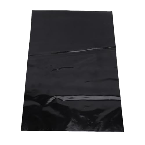 Haofy 6pcs Schwarzer Zaun Post-Protektor-Schutz, 43x30 Cm PVC-Posthülle für Holzpfosten, Selbstklebende Wrap-Passform 3x3 Bis 4x4 Quadrat und 3 Bis 5 Runde Pfosten, Gute von Haofy