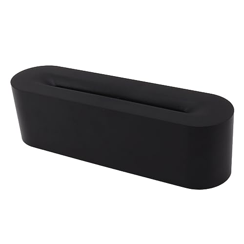 Haofy 7 Mystische Farb-/Fantasie-Luftbefeuchterdiffusor für das Yoga Chambermaid, USB-Plug-in 150 Ml Flammflamme in ätherischem Öl (BLACK) von Haofy