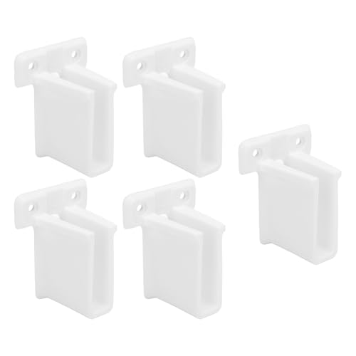 Haofy ABS Heavy Duty Wire Regal End -Bracket, 10 Set für Schränke, Kleiderschränke, Schrank Organizer Haofy ABS Heavy Duty Wire Regal End -Bracket, 10 Set für Schränke, Kleiderschränke, Schrank Organizer von Haofy
