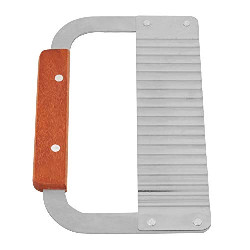 Haofy Artikel Titel: Wellige Seifenschneider, Hartholzgriff Crinkle Wachs Gemüse -Slicer -Werkzeug, 7,3 -Zoll Haofy Artikel Titel: Wellige Seifenschneider, Hartholzgriff Crinkle Wachs Gemüse -Slicer -Werkzeug, 7,3 -Zoll von Haofy