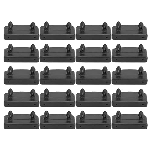 Haofy Bed -Labe -Deckungs Ersatzhalter Robuste Kunststoffstützen Möbelzubehör für Sofa Rahmen, Langlebige Haltbarkeit 20pcs Haofy Bed -Labe -Deckungs Ersatzhalter Robuste Kunststoffstützen Möbelzubehör für Sofa Rahmen, Langlebige Haltbarkeit 20pcs von Haofy