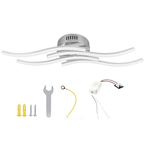 Haofy Deckenleuchte, 140LED Deckenleuchte Wellige Deckenleuchte für Wohnzimmer Schlafzimmer Küche Dekor 25W Haofy Deckenleuchte, 140LED Deckenleuchte Wellige Deckenleuchte für Wohnzimmer Schlafzimmer Küche Dekor 25W von Haofy