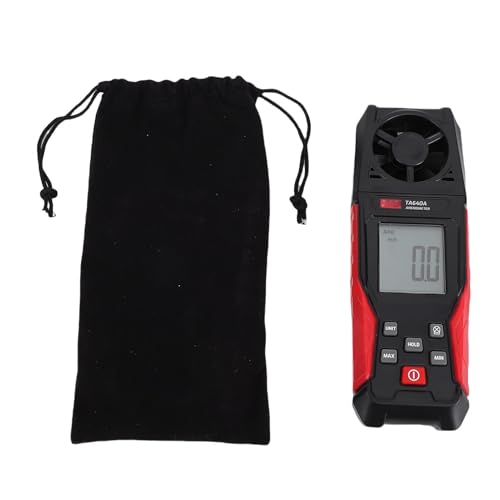 Haofy Digital Anemometer Handheld Windgeschwindigkeitsmessgerät mit Temperatur 8 Schaufel Hoher Präzisionsanemometer für HLK-Segelgarten Im Freien 0,1-30 M/s 0-45 ° C Haofy Digital Anemometer Handheld Windgeschwindigkeitsmessgerät mit Temperatur 8 Schaufel Hoher Präzisionsanemometer für HLK-Segelgarten Im Freien 0,1-30 M/s 0-45 ° C von Haofy