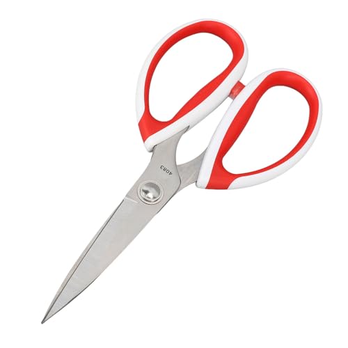 Haofy Edelstahl Langable Stickpapierschere für Haushaltsdurchsachen Haushalt (4083-8in) von Haofy