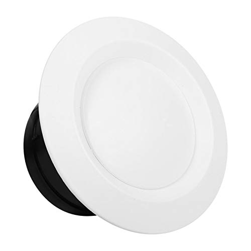 Haofy Einstellbare Entlüftungsöffnungen, runde Laibungsentlüftungsöffnungen Abluftwand Deckenentlüftung Wandabdeckungsabdeckung für den Innen- / Außenbereich Entlüftungsöffnung Anemostat(100mm) von Haofy