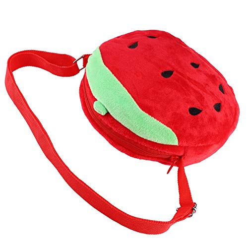 Haofy Erdbeer-Plüsch-Tasche, für Kleinkind-Babykinder Mädchen und Junge 2-4 Jahre Alt, Leicht zu Tragen, Weich von Haofy