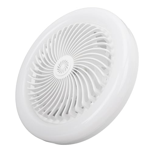 Haofy Eye Caring LED Lüfter Licht Fernbedienung Deckenventilator 30W Energiesparung Geschlossener Deckenleuchte für Schlafzimmer Kinderzimmer, [stille Betrieb] von Haofy