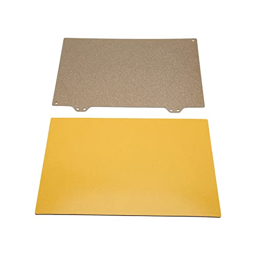Haofy Federstahlplatte, Goldene Flexible Drucker-Heißbettplatte, Einfache Bedienung für Vervielfältigung (Pulverisierte Stahlbleche mit magnetischem) von Haofy