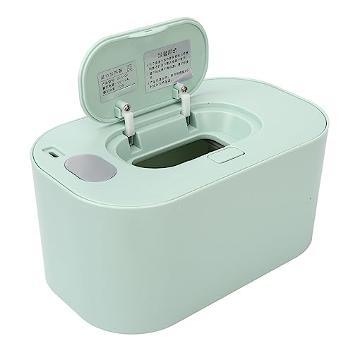 Haofy Feuchttücher-Heizung, Tragbare Feuchttücher-Heizung mit Konstanter Temperatur, ABS, Hält die Feuchtigkeit für Toiletten (Grün) von Haofy