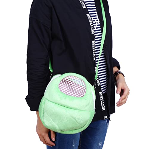 Haofy Haustier Pocket PET, Tragbarer Haustier für Haustiere mit Einstellbarem Riemen für Hamster Ratte Hedgehog Chinchilla Frettchen Schlaf, Haustierprodukte für Außenreisen (Green) von Haofy