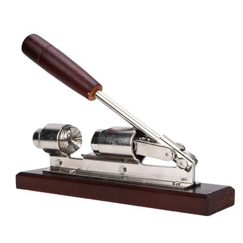 Haofy Heavy Duty Nutcracker Pecan Walnut Cracker -Werkzeug, Edelstahl -Nuss -Nuss -Cracker für Alle Nüsse mit Holzbasis, Einfache Cracking -Nüsse, Ergonomisch von Haofy