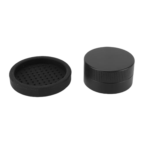 Haofy Kaffee-Verteiler-Werkzeug 304 Edelstahl-Kaffees Tufe mit Vier Klingen-Schwerkraft-Design für Gleichmäßige Stopf-Silikon-Basis für 51mm-Porta Filter von Haofy
