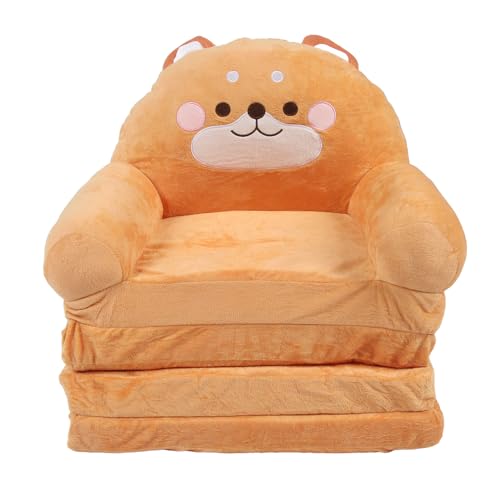 Haofy Klappende Kindersofa -Stuhl Bequeme Schwammmaterial für, Heimschule, Heimschule (Falten in Vierteln) von Haofy