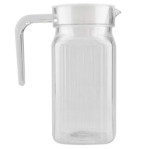Kleiner Plastikkrug mit Deckel Acryl-Säftekrug, Transparenter Wasserkrug Säftekrüge Bruchfeste Getränkekrüge, Zum Aufbewahren von Wasser Milchsäften Teelimonade, mit Deckel und Griff(800ML) Kleiner Plastikkrug mit Deckel Acryl-Säftekrug, Transparenter Wasserkrug Säftekrüge Bruchfeste Getränkekrüge, Zum Aufbewahren von Wasser Milchsäften Teelimonade, mit Deckel und Griff(800ML) von Haofy