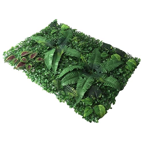 Haofy Künstliche Pflanzen Graswand Panel Dichte Realistische Grünmauer für die Innenausstattung, Hochzeitsfestival Dekoration, PE -Material, 60x40 Cm (Typ 3) von Haofy