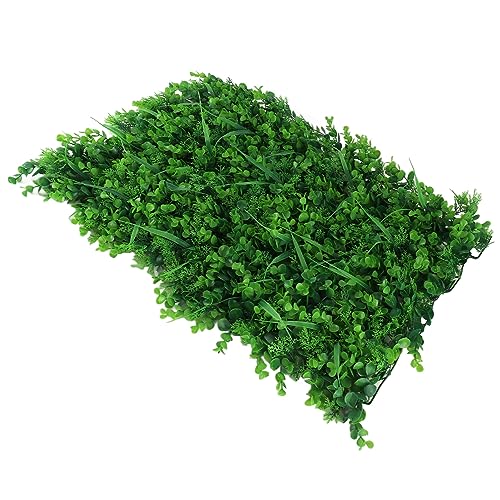 Haofy Künstliche Pflanzen Graswand Panel Dichte Realistische Grünmauer für die Innenausstattung, Hochzeitsfestival Dekoration, PE -Material, 60x40 Cm (Typ 4) von Haofy