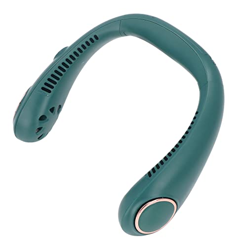 Haofy LED Digital Display Bladeless Neck-Lüfter, USB-Nackenventilator, Schnelle Kühlung, 360-Grad-umgebende Wind, Verwirrungsfreies Design, Ergonomisches Design von Haofy