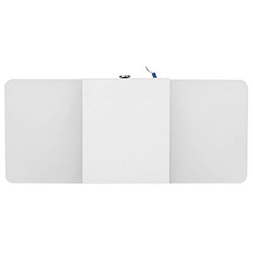 Haofy LED-Wandleuchten, Wandleuchten aus Acrylmaterial für Flur Schlafzimmer Badezimmer Veranda Wohnzimmer(14 * 6/Warm Light (White Box)) von Haofy