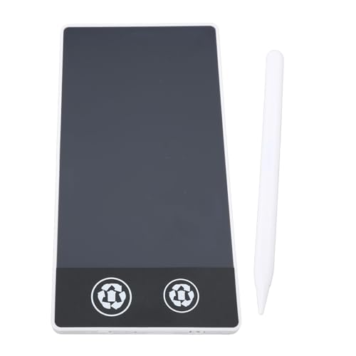 Haofy Miniatur -LCD -Tablette 6,5 Zoll Digitales Doodle Board Elektronisch Handzeichnungspad für Erwachsene, Dünne Linien Material: ABS Bildschirmgröße: 6,5 Zoll Batterie Eingebaut (White) von Haofy