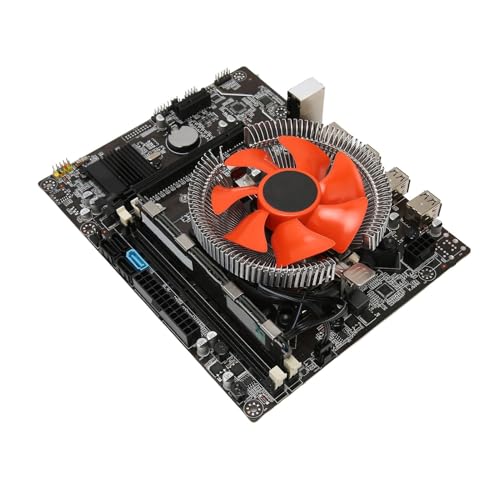 Haofy Motherboard CPU Combo Dual Indicator Light, 6 Kerne 12 Threads DDR3 ECC Reg, X79 PC4 8GX1 1600 MHz, mit Gigabit -LAN -Karte und NVME M.2 Schnittstelle für Desktop Server Haofy Motherboard CPU Combo Dual Indicator Light, 6 Kerne 12 Threads DDR3 ECC Reg, X79 PC4 8GX1 1600 MHz, mit Gigabit -LAN -Karte und NVME M.2 Schnittstelle für Desktop Server von Haofy