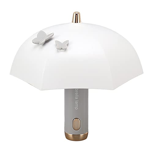 Haofy Nachtlampe LED-Nachttischlampe mit Niedlichem Design 3 Beleuchtungsmodi (Weiss) von Haofy