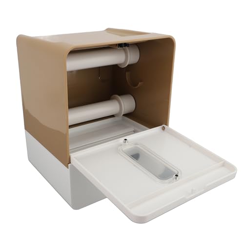 Haofy Nachtlicht Automatische Papierhandtuchspender Empfindlicher Sensor 3 Level Abgabe für Küchenbad Toilettenwand Rollenpapierhandtuchspender für Moderne Häuser (BROWN) von Haofy