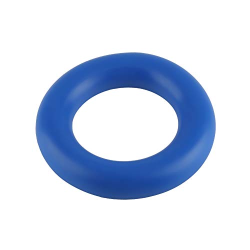 Haofy Nähspulen Aufbewahrungsbox Silikon Gummi Runder Ring Kompakt Leichte Nähkoffer -Behälter Speicherwerkzeuge (BLUE) von Haofy