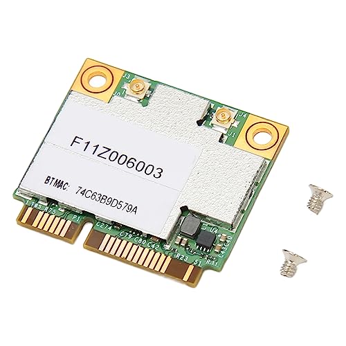 Haofy Netzwerkkarte, AW CE123H BCM94352HMB MiniPCIE-Netzwerkkarte 2,4 G 5 G Dualband 1200 Mbit/s, Einfache Installation für Computer von Haofy