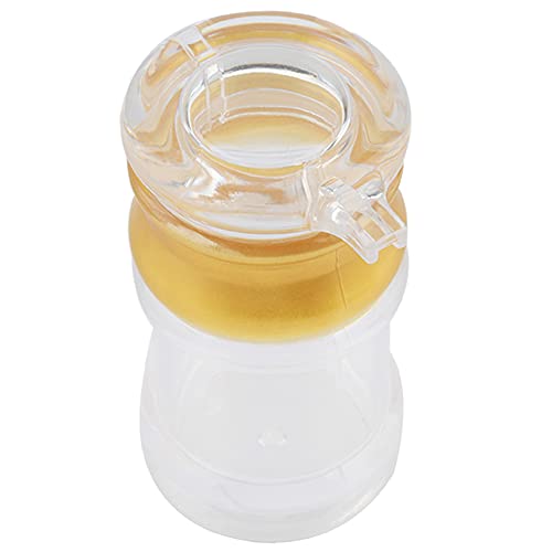 Haofy Ölflaschengeschirr, Acryl Transparente Ölflasche Essig -Topf Mini -Größe Leichtes Bequemes Design, Starker Versiegelungseffekt, Vielseitiger Gebrauch für das Küchenrestaurant Camp BBQ (Extra von Haofy