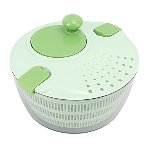 Haofy Plastiksalat Spinner Schnellmischungssalat -Dehydrator für Küche, Salatspinner für Gemüse und Obst (GREEN) von Haofy