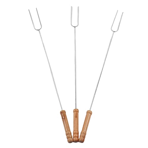 Haofy Premium -Grillgabeln Edelstahl Röststift mit Buchenholzgriff für Grill Camping Im Freien 47,2 Cm Bündel 3 Haofy Premium -Grillgabeln Edelstahl Röststift mit Buchenholzgriff für Grill Camping Im Freien 47,2 Cm Bündel 3 von Haofy