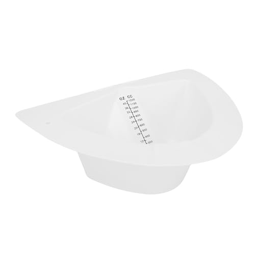 Haofy Probenkollektor Plastiklaut und Leckdosen Stabiler Kunststoffe 1200 Ml 40oz Graduierte Frauen -Toilettenhocker -Proben Sammlung Hut für Urin -Erbrochene, Klare Messmarkierungen Haofy Probenkollektor Plastiklaut und Leckdosen Stabiler Kunststoffe 1200 Ml 40oz Graduierte Frauen -Toilettenhocker -Proben Sammlung Hut für Urin -Erbrochene, Klare Messmarkierungen von Haofy