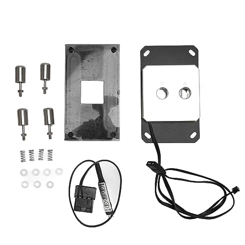 Haofy RGB-CPU-Wasserblock, RGB-Effekte, 19,7-Zoll-Kabel, Rote Kupfer-Grundplatte, CPU-Wasserblock für PC von Haofy