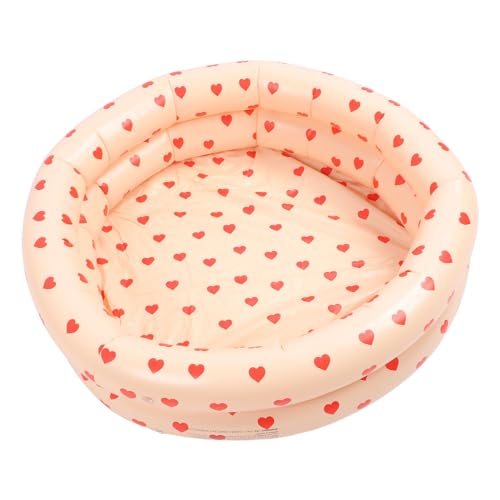 Haofy Round Heart Patrillo Aufblasbares Schwimmbad, um das Kinderschwimmbad für PVC Inner PVC -Material zu Fetten von Haofy
