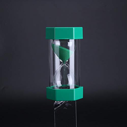 Sanduhr Timer Sand, Bunte Sanduhr Sanduhr 3/10/20/30/60 Minuten Timer Uhr Home Office Decor (10 Minuten) von Haofy