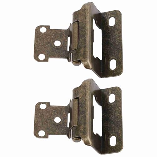 Haofy Schließen der Scharnierautoderigator Estayo Moderner Stahl Halbwrap Superla Porte Porte POLE POUL LA CUISINE BAD RV (Bronze) von Haofy