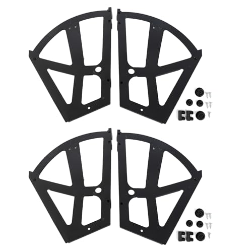 Haofy Schuhschulenschrank -Scharnier -Flip Plate Rahmen Rahmen Accessoire, Robuste und Langlebige, Einfache Installation 4pcs/Set for Closet Organization von Haofy