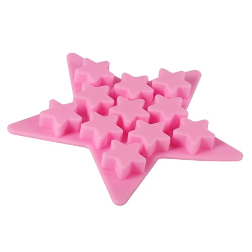 Haofy Silikon Eiswürfel Tray, 1 x Fünf-Sterne-Form Cool Silikon Eiswürfel Tablett Freeze Maker Werkzeuge Silikon Eiswürfel Tablett für Bar Party () von Haofy