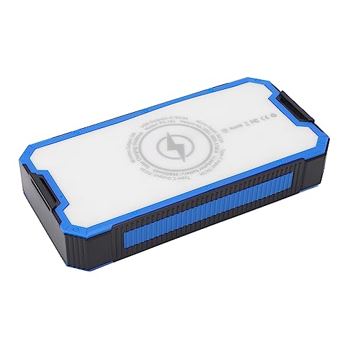 Haofy Solar Power Bank 36800MAH mit Lichtern, 4 USB -Ausgangstyp C Input Wireless Lading Solar Charger Power Bank für Abenteuer Haofy Solar Power Bank 36800MAH mit Lichtern, 4 USB -Ausgangstyp C Input Wireless Lading Solar Charger Power Bank für Abenteuer von Haofy