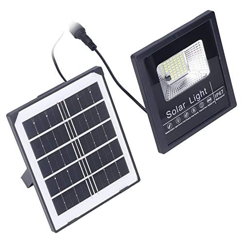 Haofy Solar Wandleuchte, 30 W Dusk To Dawn Solar Flutlicht, Wasserdichte LED Solar Sicherheitsleuchte für Den Garten, Hof, Terrasse, Garage, Pathway, Deck, Pool, mit Fernbedienung von Haofy