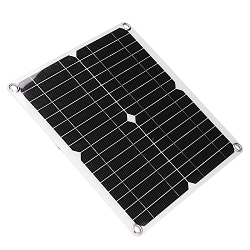 Haofy Solarpanel-Kit, 40W 18V Flexibles Monokristallines Silizium-Solarladegerät Hohe Umwandlungsrate Batterieladegerät-Controller-Modul IP65 Wasserdicht mit Verlängerungskabel von Haofy