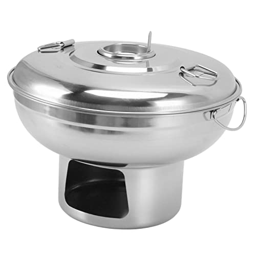 Haofy Topf mit Tragbarem Holzkohleeis für die Wärmeverteilung, in Fällen Weit Verbreitet (SILVER) von Haofy